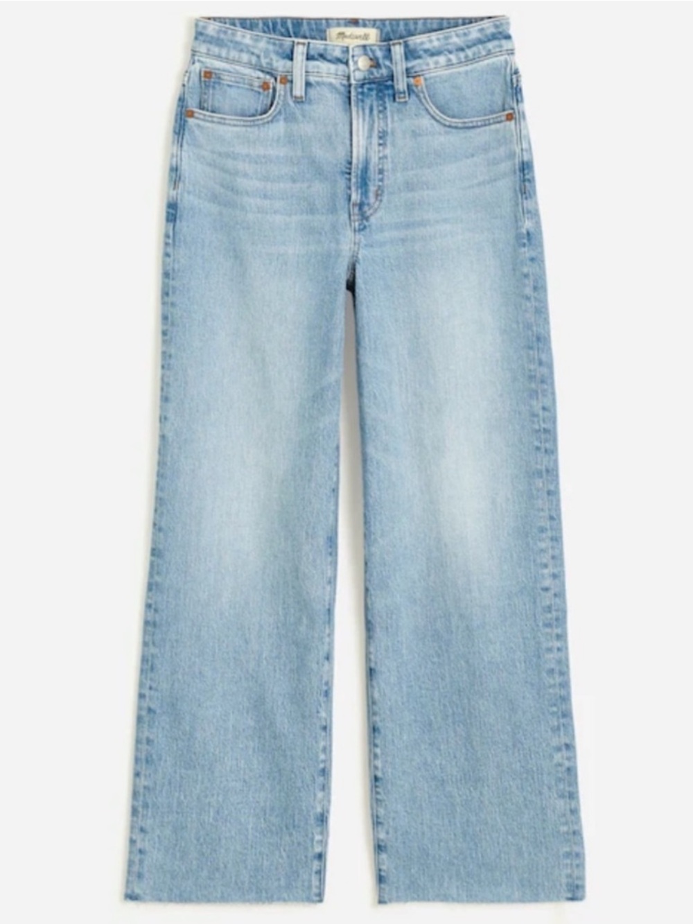 Madewell The Curvy Perfect Vintage Wide-Leg Crop Jean 24